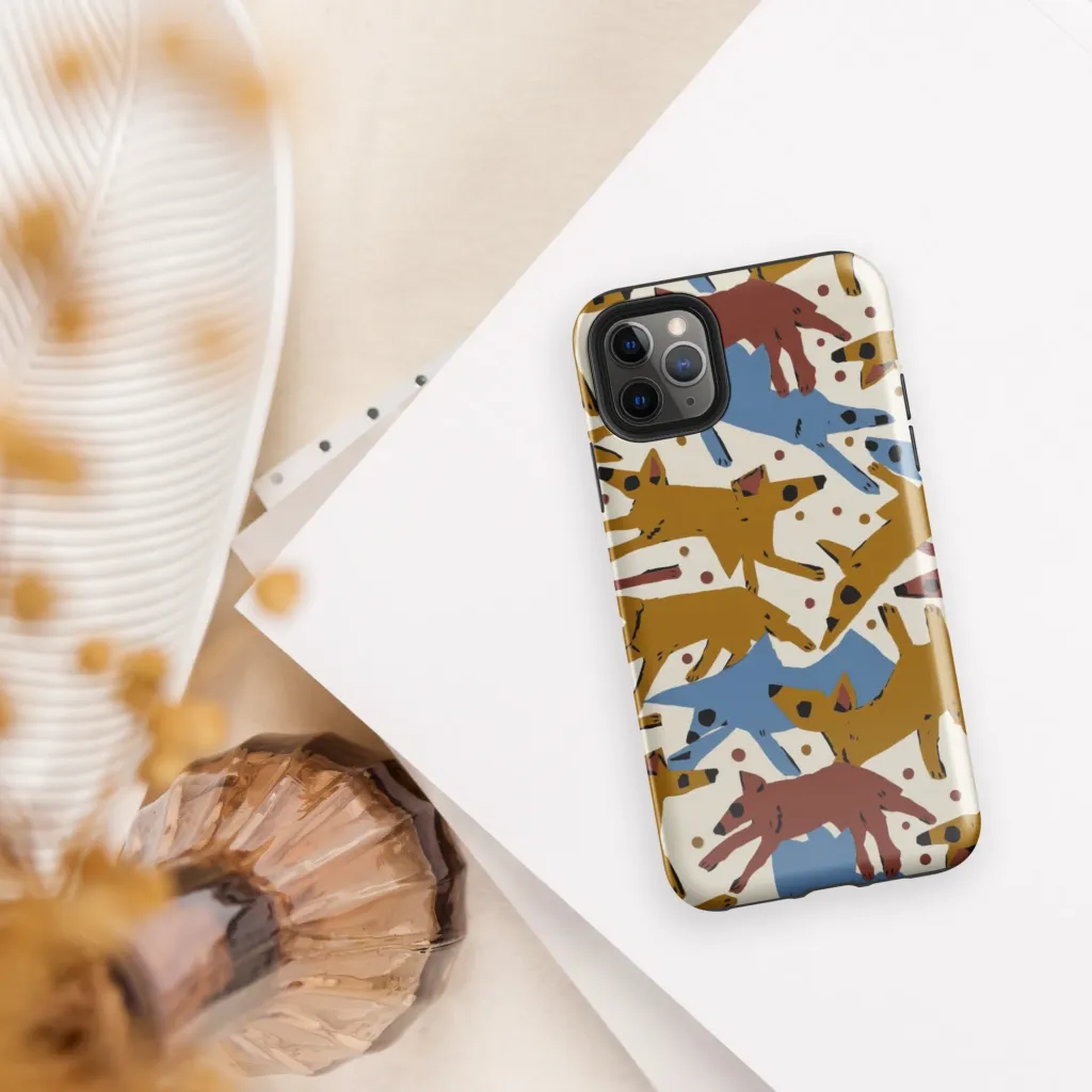 Fox Trot Field on Tough Case for iPhone® — Front
