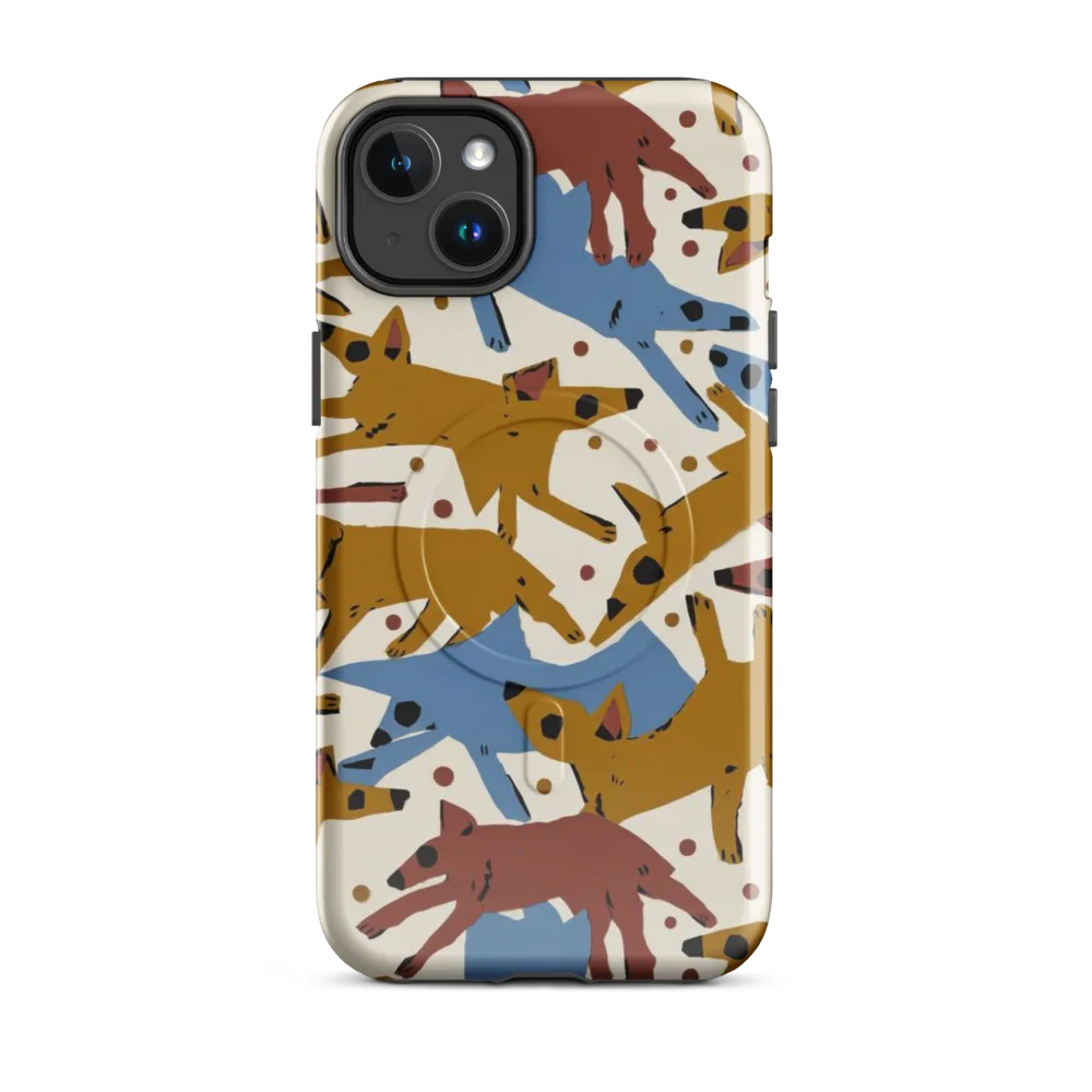 Fox Trot Field on MagSafe Tough Case for iPhone® — Front