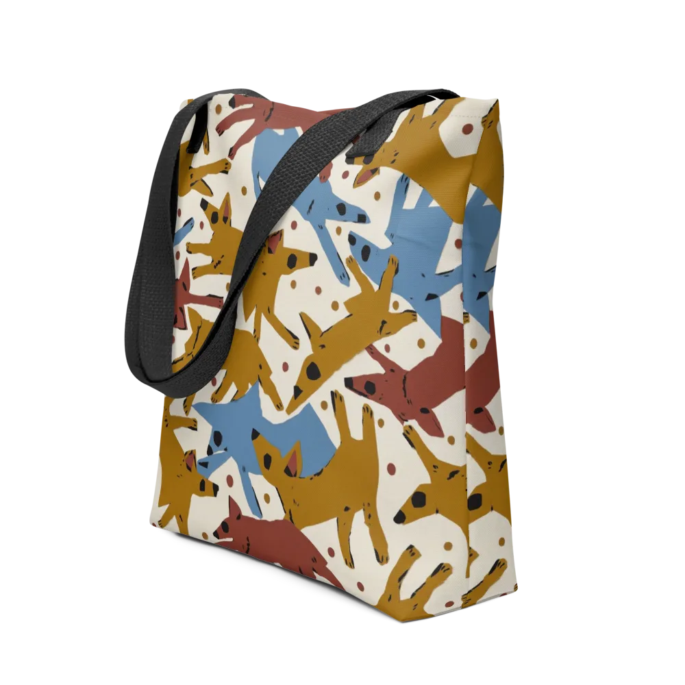 Fox Trot Field on Tote Bag — Front