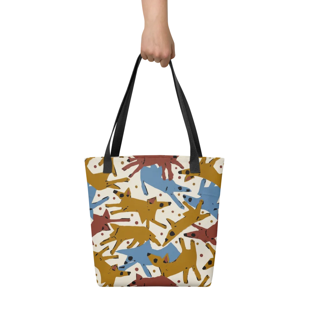 Fox Trot Field on Tote Bag — Front
