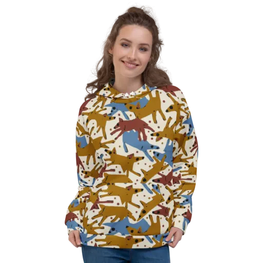 Fox Trot Field on a Hoodie