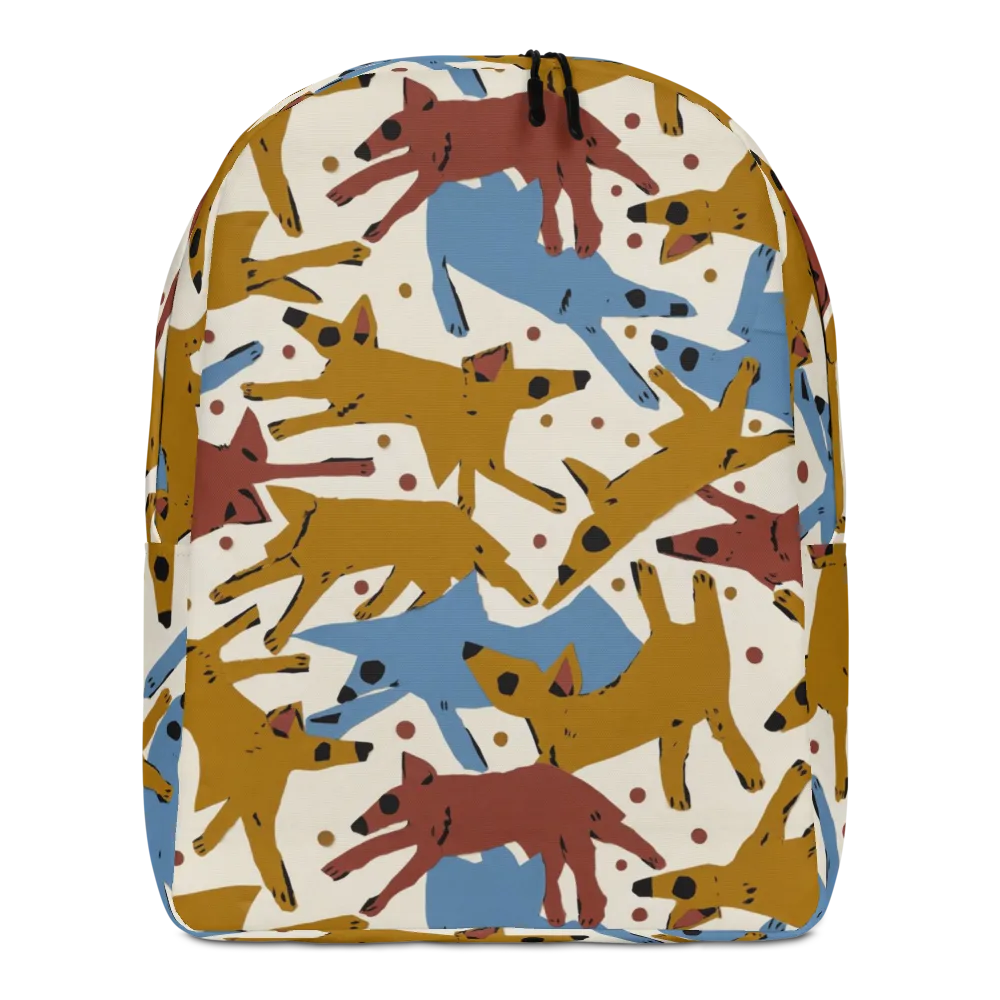 Fox Trot Field on Minimalist Backpack — Front