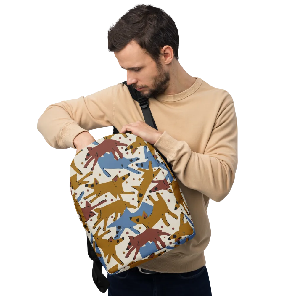 Fox Trot Field on Minimalist Backpack — Front