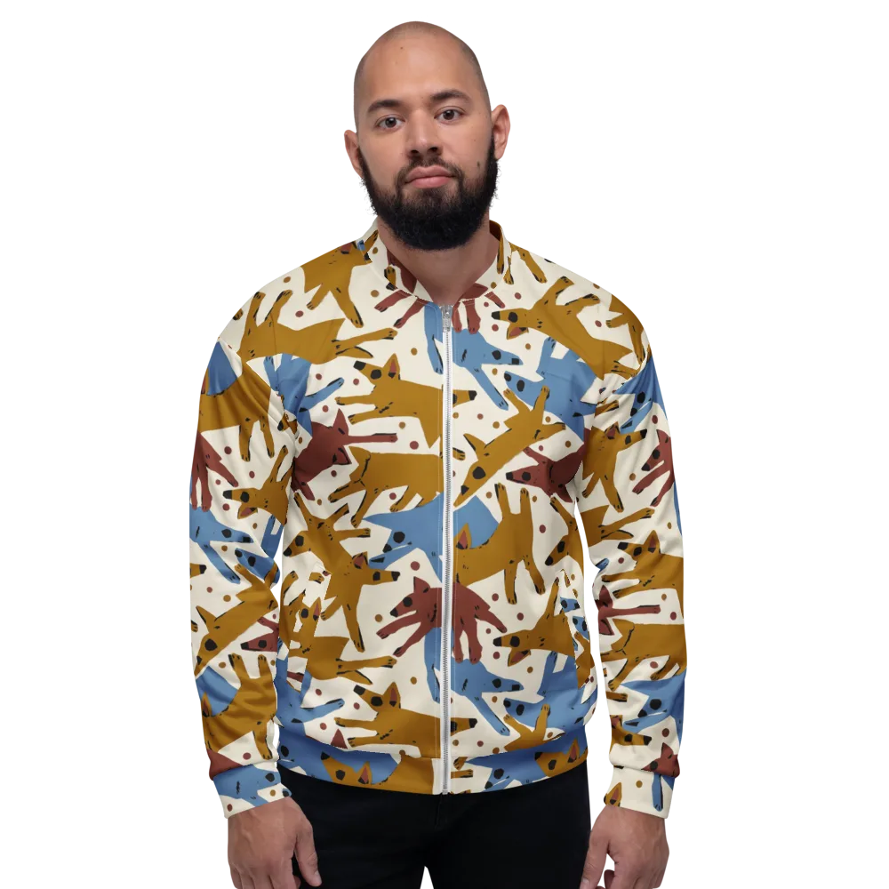 Fox Trot Field on Bomber Jacket — Front