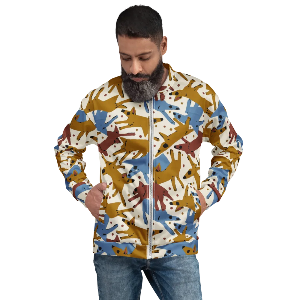 Fox Trot Field on Bomber Jacket — Front
