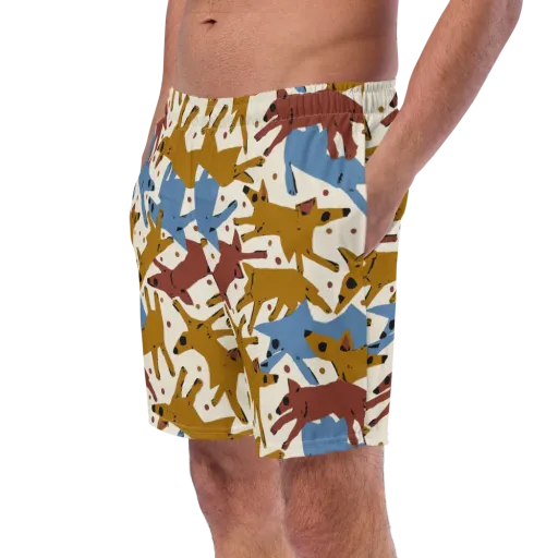 Fox Trot Field on a Swim Trunks