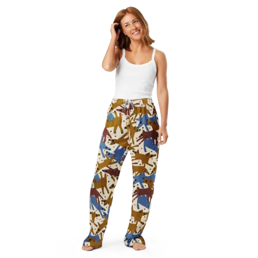 Fox Trot Field on a Women's Pajama Pants