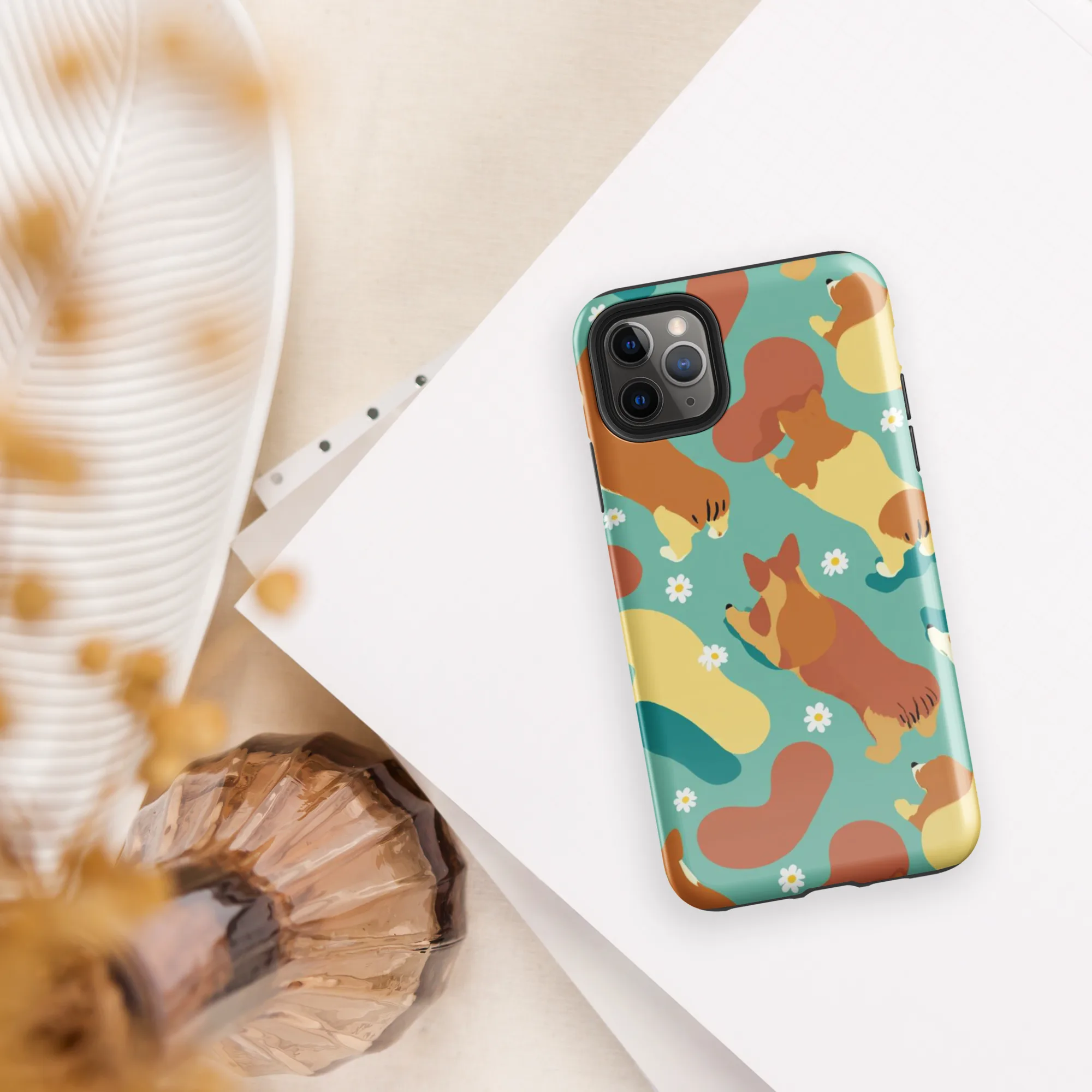 Daisy Dachshund on Tough Case for iPhone® — Front