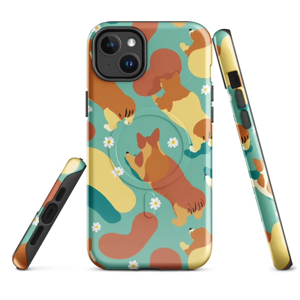 Daisy Dachshund on MagSafe Tough Case for iPhone® — Front