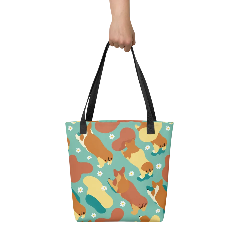 Daisy Dachshund on Tote Bag — Front