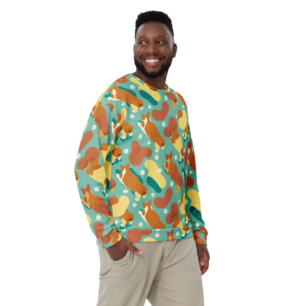 Daisy Dachshund on Sweatshirt — Front