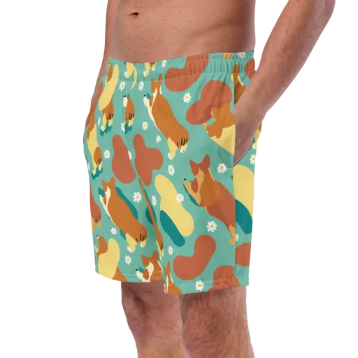 Daisy Dachshund on a Swim Trunks