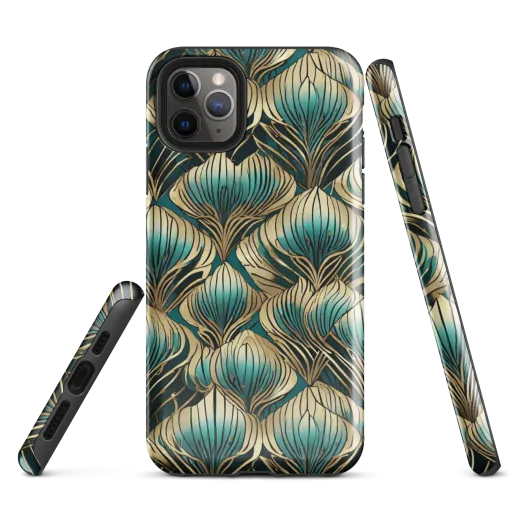 Turquoise Allium on a Tough Case for iPhone®