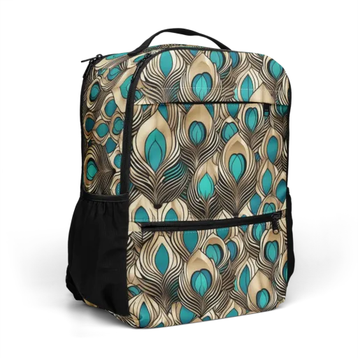 Gilded Feather on a Utility Backpack