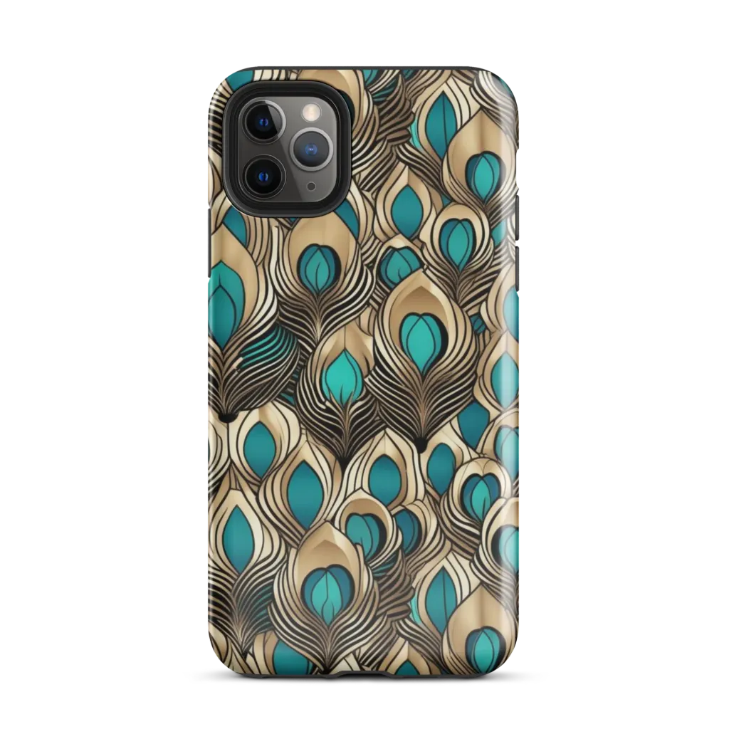 Gilded Feather on Tough Case for iPhone® — Front