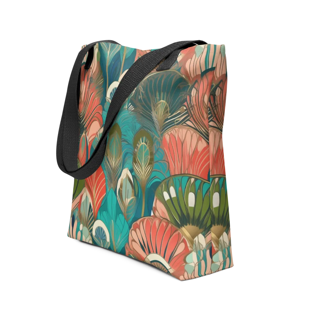 Tropical Deco on Tote Bag — Front