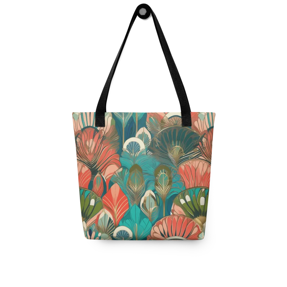 Tropical Deco on Tote Bag — Front