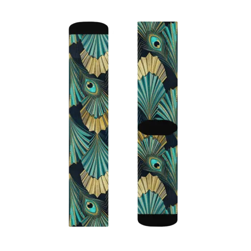 Art Deco Flight on a Socks