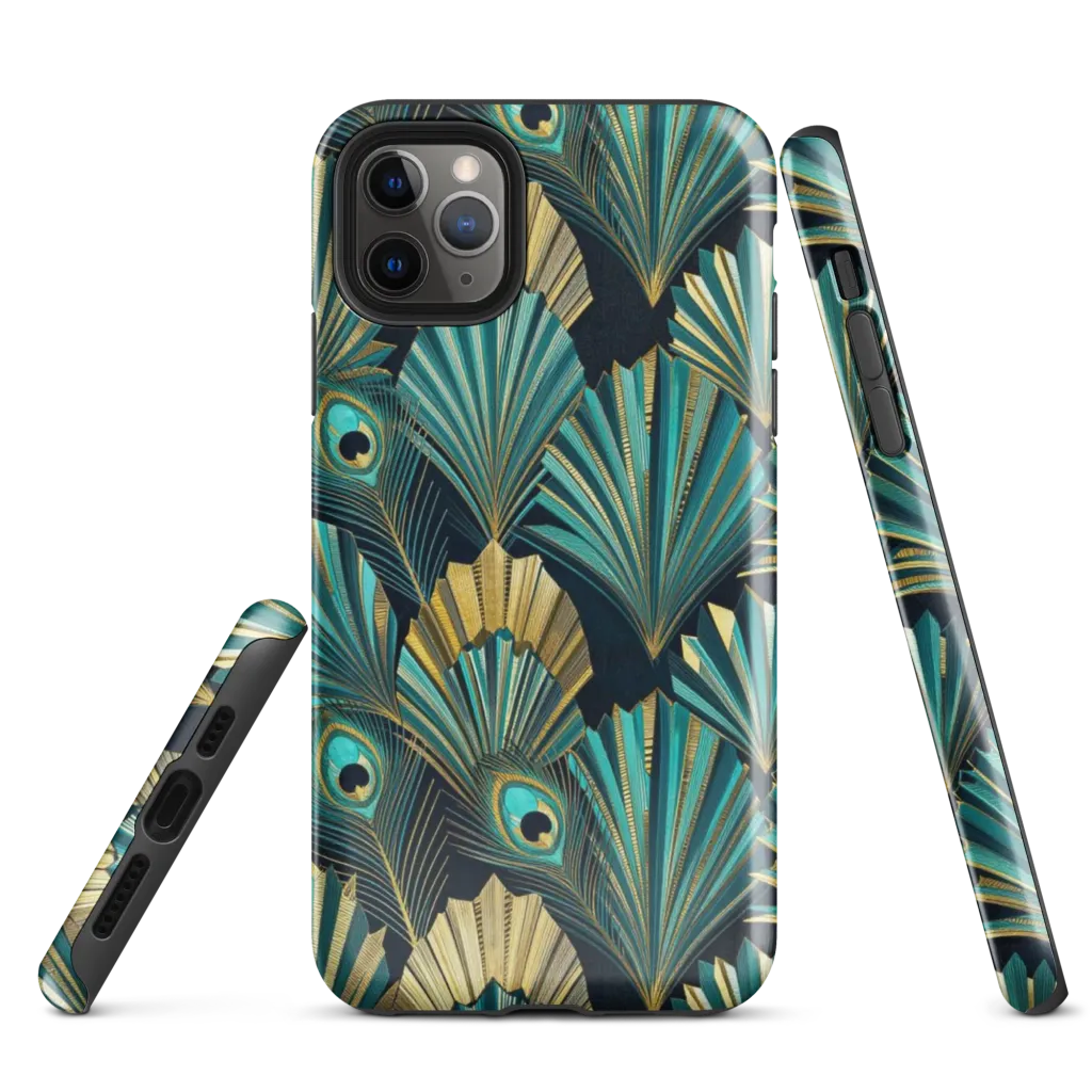 Art Deco Flight on Tough Case for iPhone® — Front