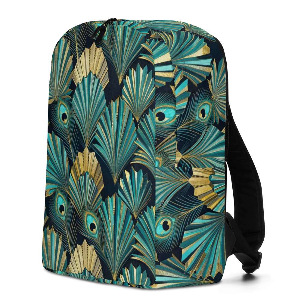Art Deco Flight on Minimalist Backpack — Left