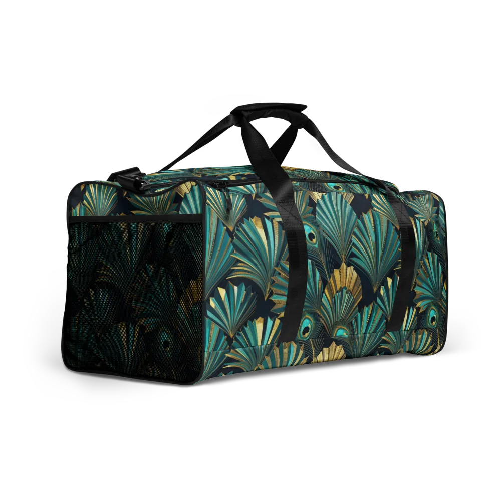 Art Deco Flight on Duffle Bag — Right Front