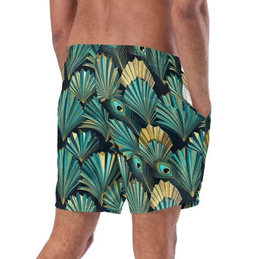 Art Deco Flight on a Swim Trunks