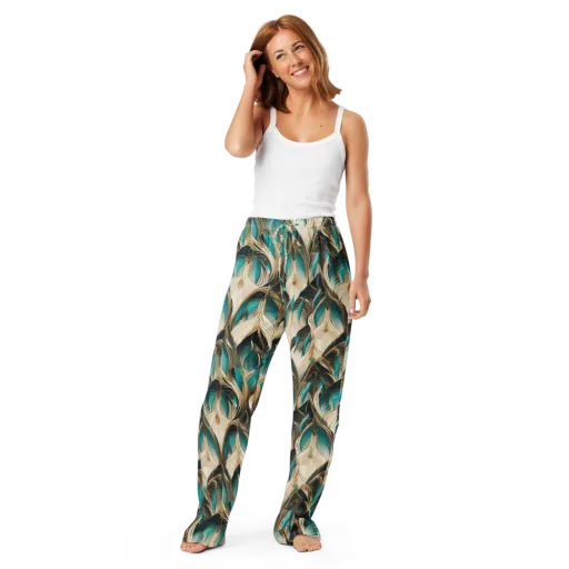 Peacock Botanica on a Women's Pajama Pants