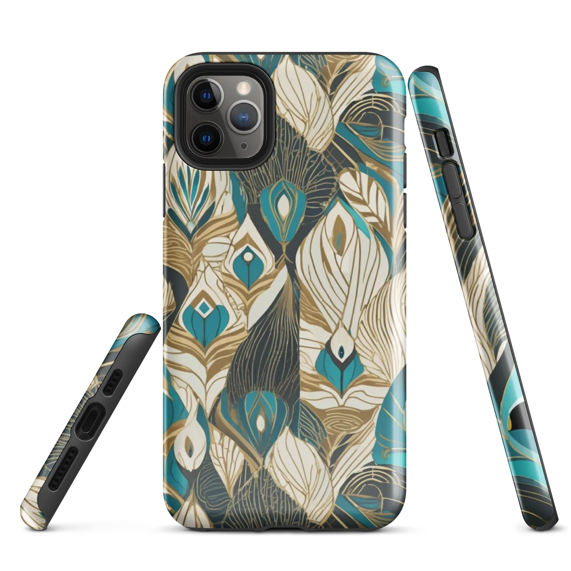 Turquoise Talisman on Tough Case for iPhone® — Front