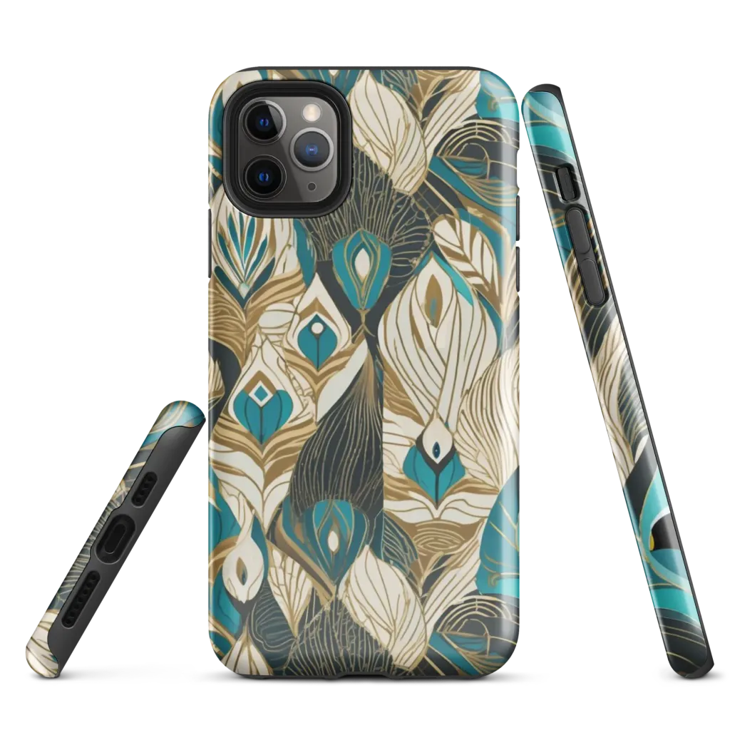 Turquoise Talisman on Tough Case for iPhone® — Front