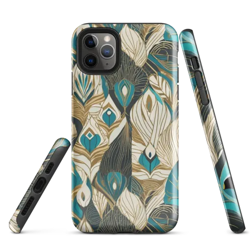 Turquoise Talisman on a Tough Case for iPhone®