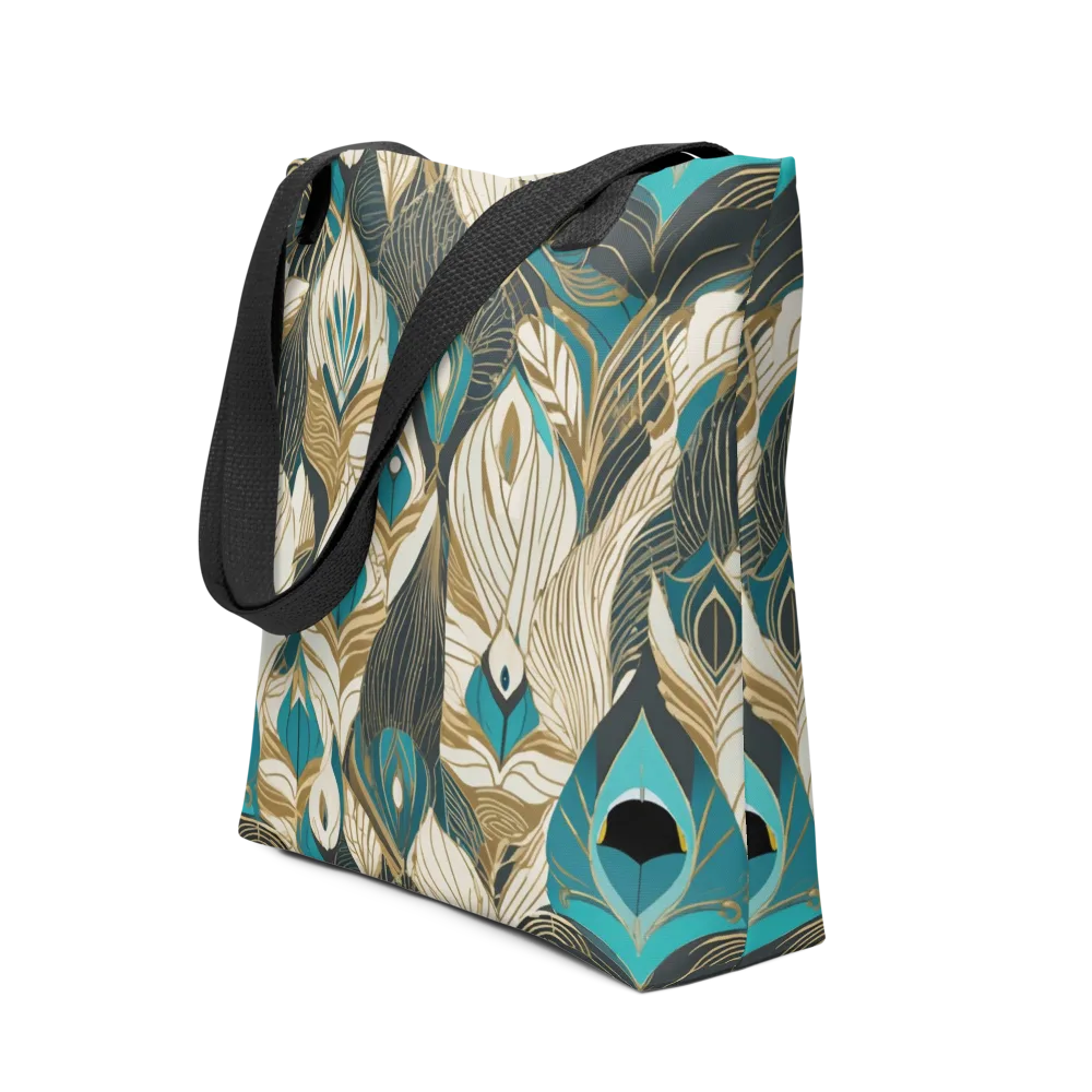 Turquoise Talisman on Tote Bag — Front