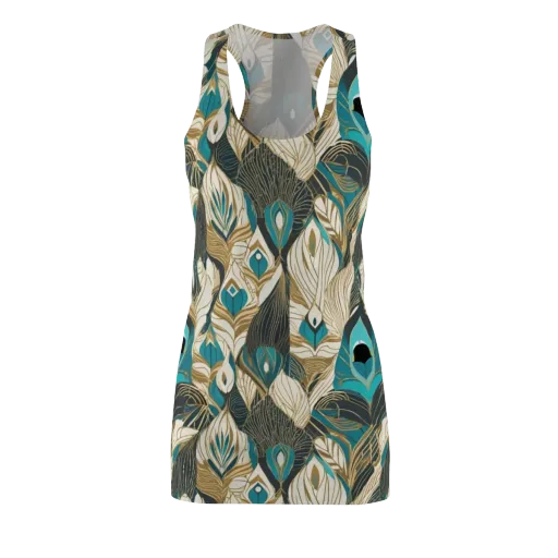 Turquoise Talisman on a Racerback Dress