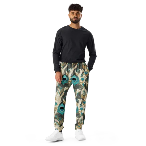 Turquoise Talisman on a Men's Joggers