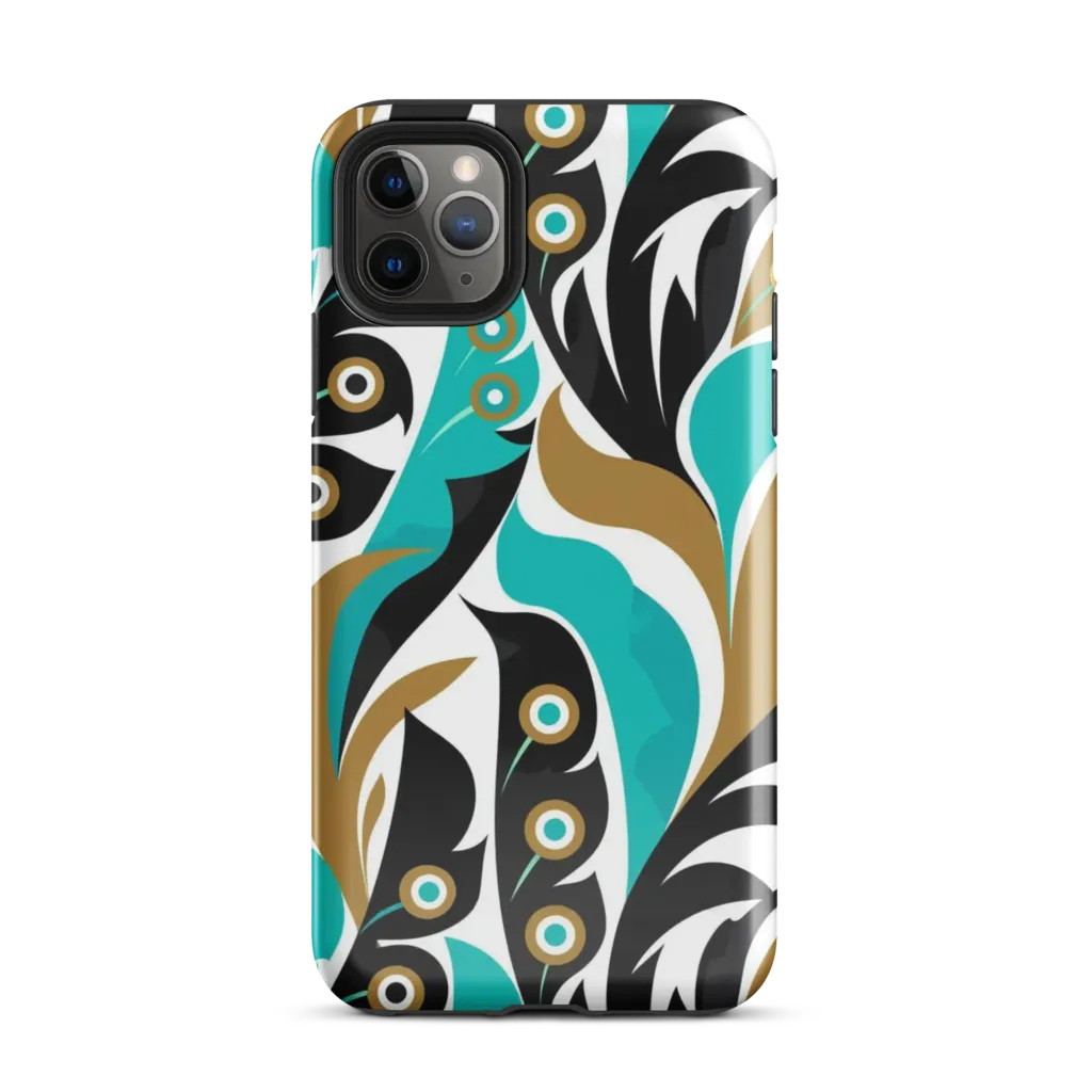Golden Eyelet on Tough Case for iPhone® — Front