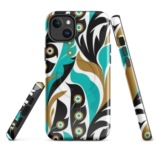 Golden Eyelet on a MagSafe Tough Case for iPhone®