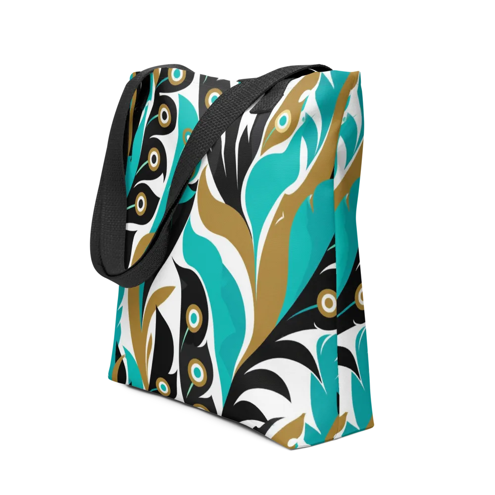 Golden Eyelet on Tote Bag — Front