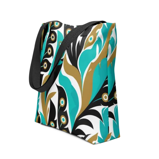 Golden Eyelet on a Tote Bag