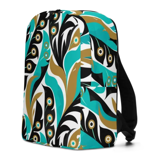 Golden Eyelet on a Minimalist Backpack