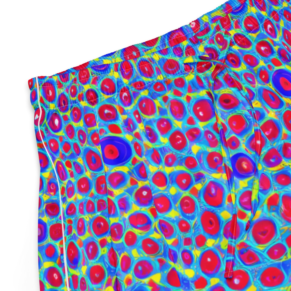 Neon Pebble Riot on Women's Pajama Shorts — Product details