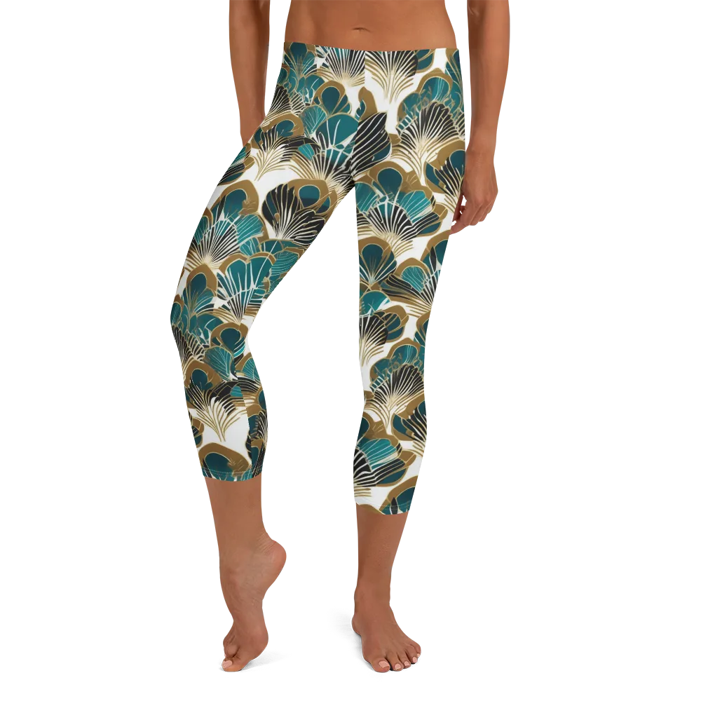 Aurum Botanica on Capri Leggings — Front