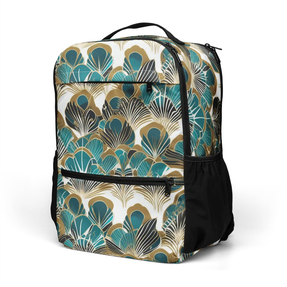 Aurum Botanica on Utility Backpack — Left Front
