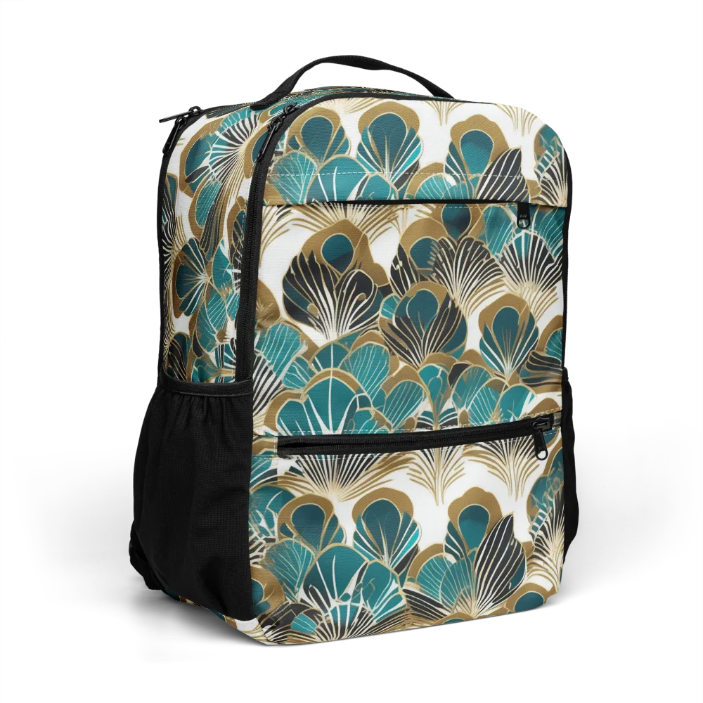 Aurum Botanica on Utility Backpack — Right Front