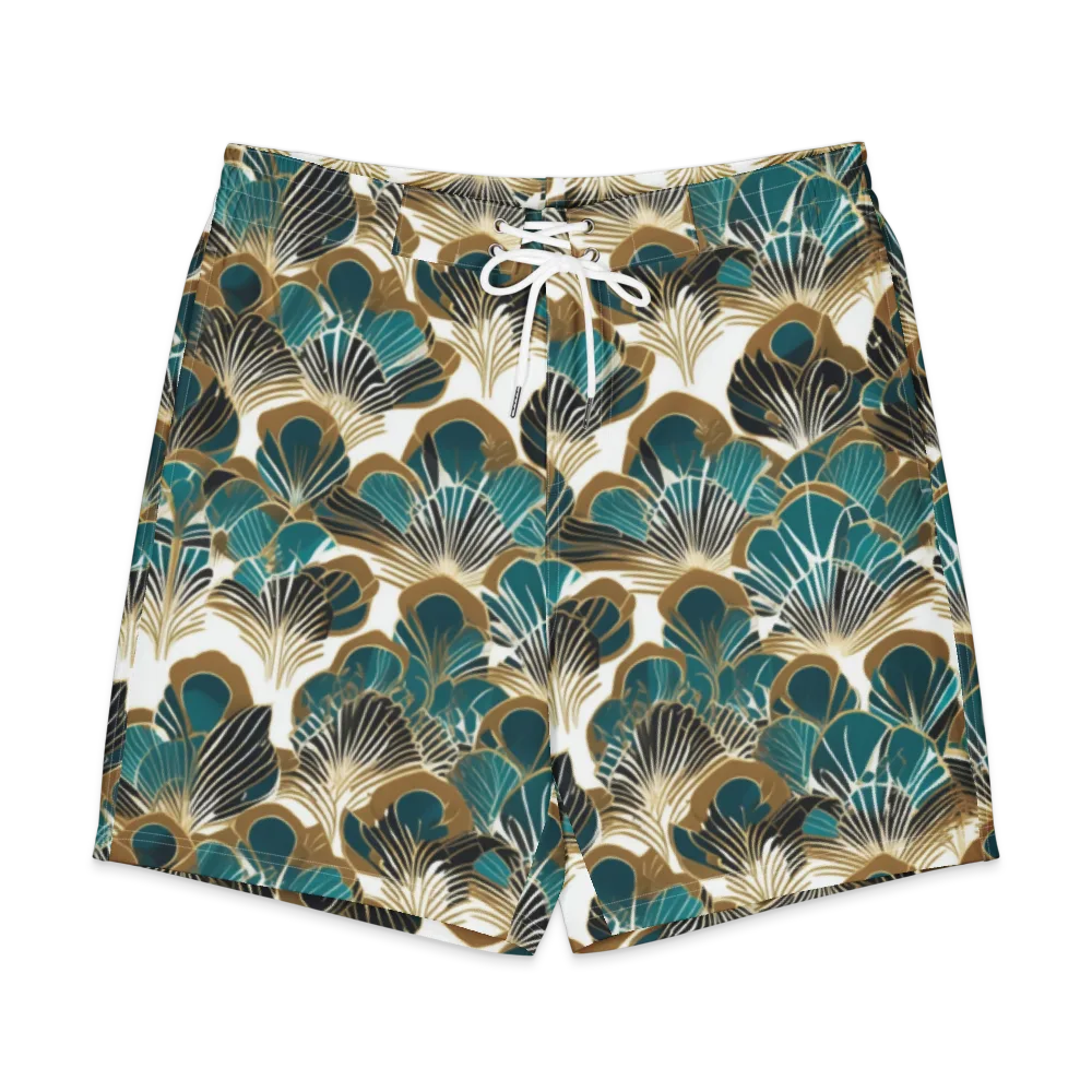 Aurum Botanica on Men's Board Shorts — Front