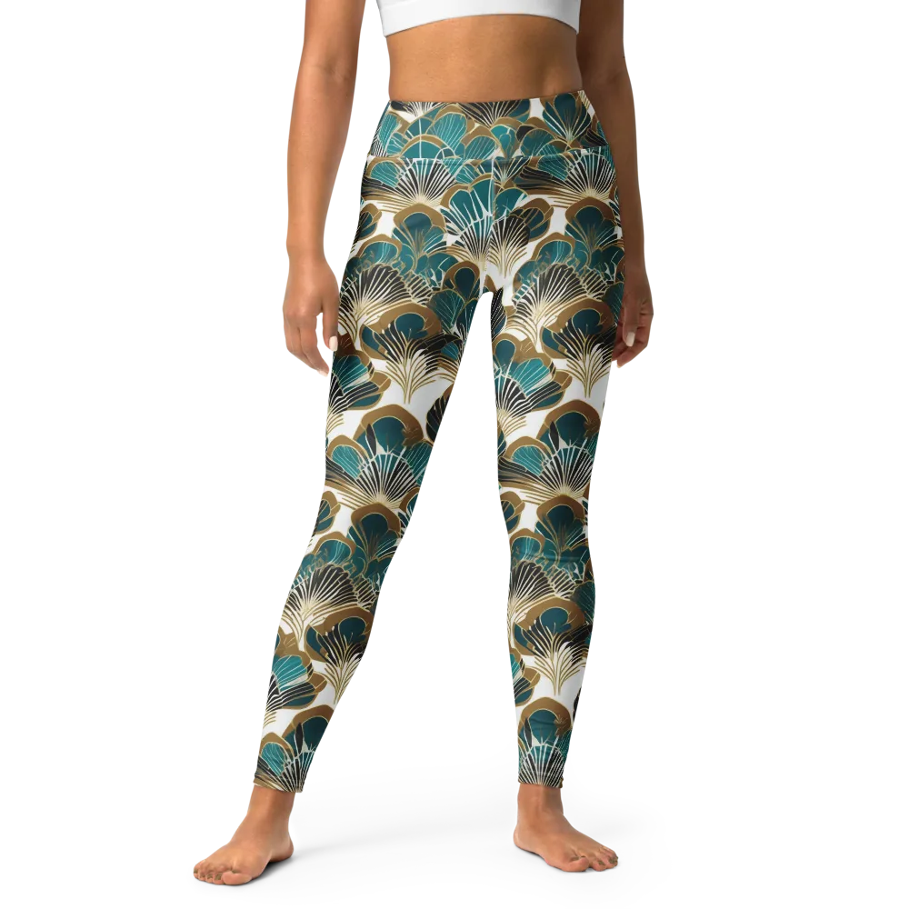 Aurum Botanica on Yoga Leggings — Front