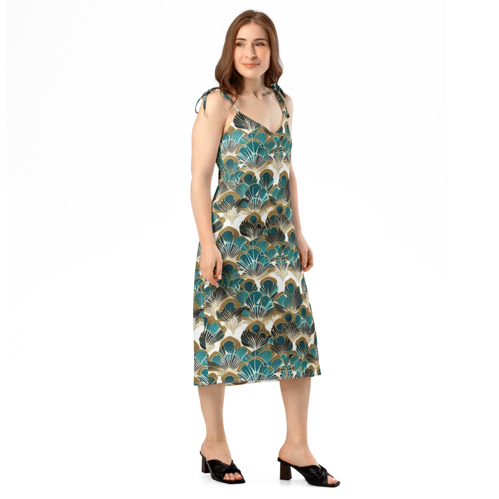 Aurum Botanica on Slip Dress — Right Front