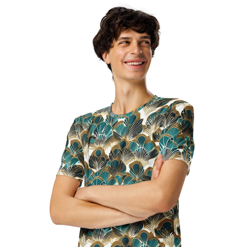 Aurum Botanica on Men's Crew Neck T-Shirt — Left Front
