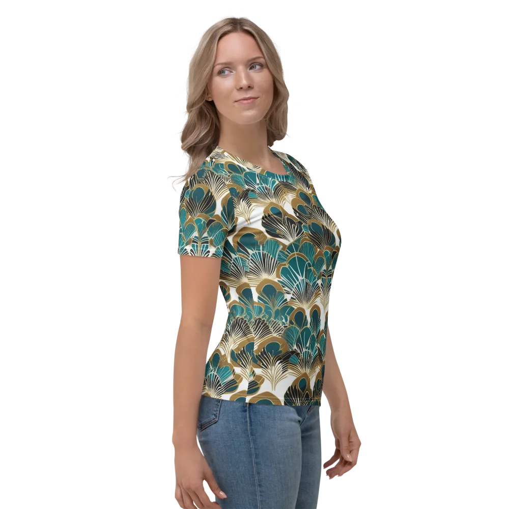 Aurum Botanica on Women's Crew Neck T-Shirt — Right