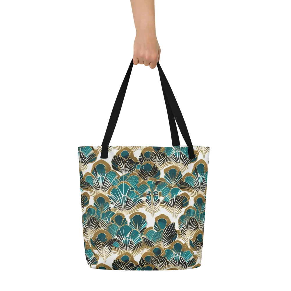 Aurum Botanica on Large Tote Bag W/ Pocket — Front