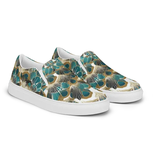 Aurum Botanica on a Women's Slip-On Canvas Shoes