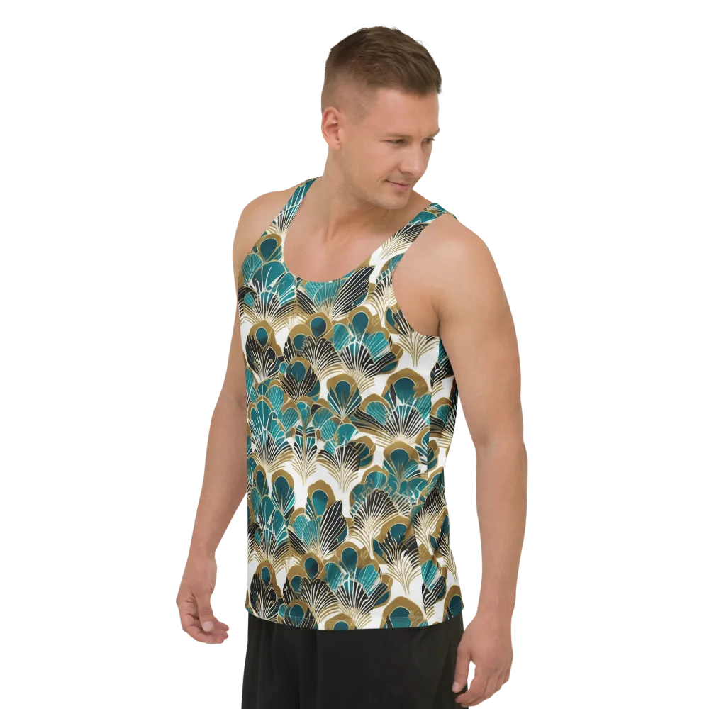 Aurum Botanica on Men's Tank Top — Left Front